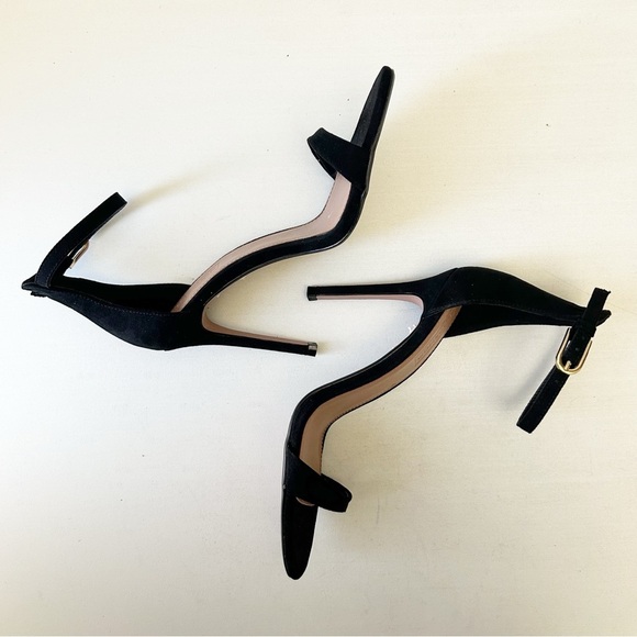 Topshop Black Ankle Strap High Heels Elegant Stilettos Sandals Size 7.5 UNWORN - Picture 11 of 15
